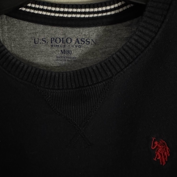 Boy’s Black Sweater with Red Logo - Picture 4 of 7